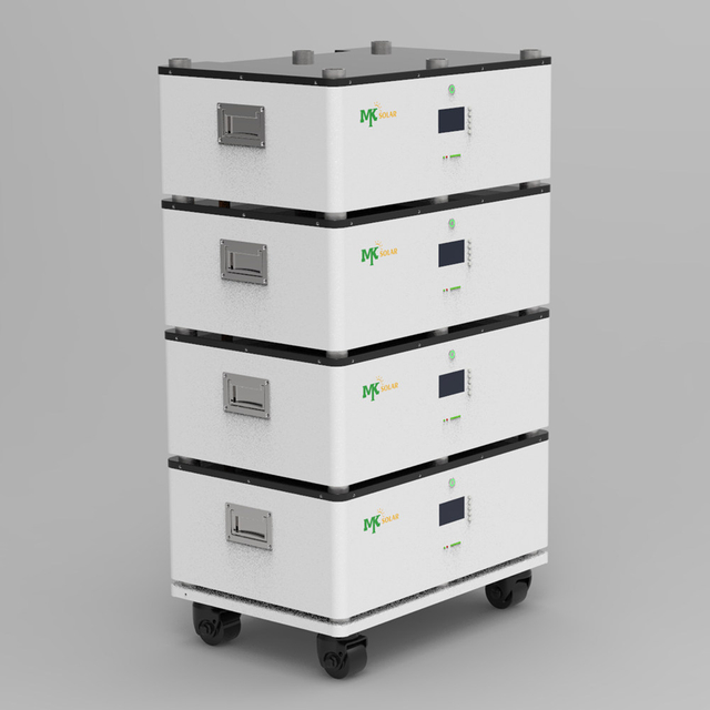 MK Solar 13kwh 26kwh 39kwh 52kwh Stackable Solar Battery 51.2V 250Ah Deep Cycle