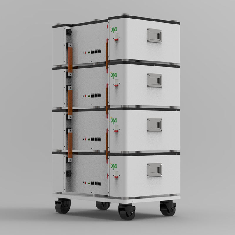 Mk Battery Rack MK Solar 13kwh 26kwh 39kwh 52kwh Stackable Solar Battery 51.2V 250Ah ...