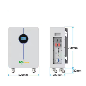 MK Wholesale 8500 Life Cycle 48v Lifepo4 Battery 51.2v Lithium Solar Battery 320ah 16.4Kwh Home Energy