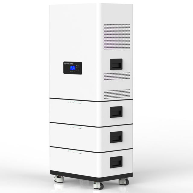 MK Solar 8.8kwh 17.7kwh 26.4kwh 35.2kwh Stakcable Hybrid ESS Solar Off Grid System Battery Inverter