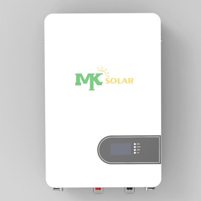 MK 5Kwh Renewable Energy 51.2V Power Wall Mounted 48V Lithium Battery 100Ah Lifepo4 Energy Storage 