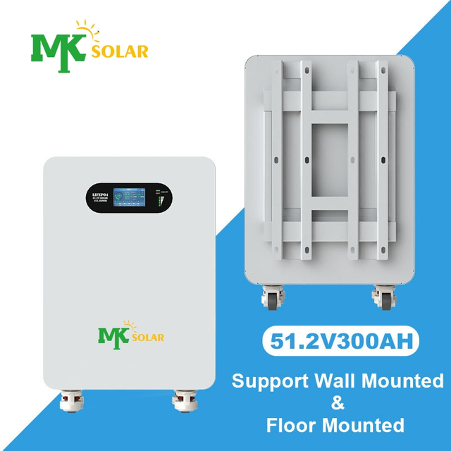 MK 15KWH 51.2v 300Ah LFP Solar CATL Cell Rechargeable Lithium Battery For Sunsynk LuxPower Megarevo Afore