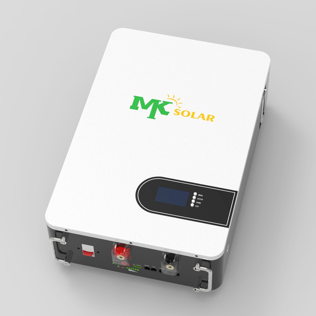 MK 5Kwh Renewable Energy 51.2V Power Wall Mounted 48V Lithium Battery 100Ah Lifepo4 Energy Storage 