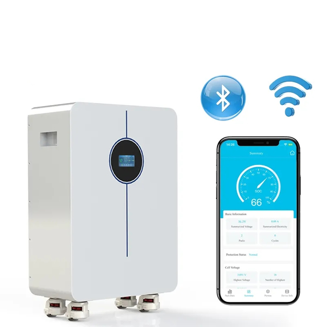 MK 16.4kwh 320Ah Battery WI-Fi Monitor 51.2V Lithium Lifepo4 LFP 48V Household Solar System Energy Storage 