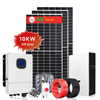 Off Grid Solar Storage Home Kit: 600W Panels, 12KW Inverter, 15KWH Lithium Battery & Full Mounting System