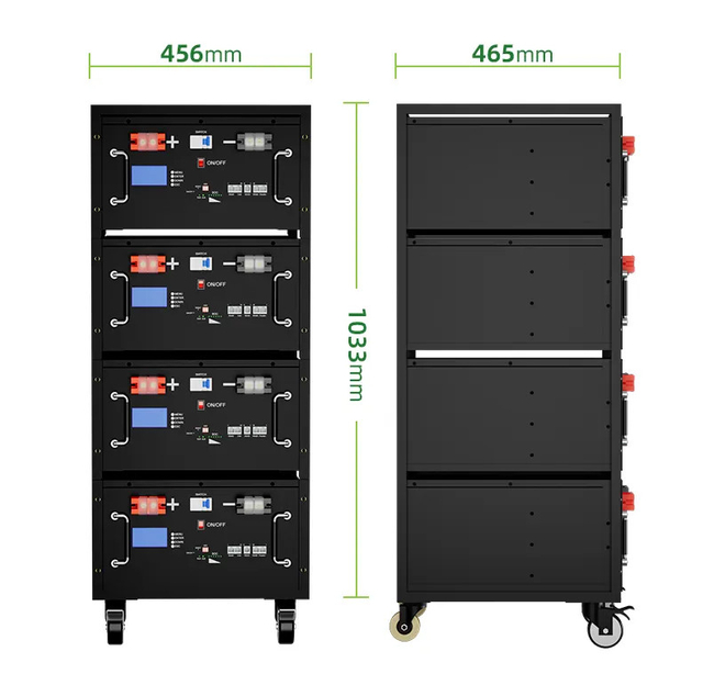 MK Solar 48V 10Kwh 20kwh 30kwh 40kwh 50kwh Lithium Rack Battery Module 51.2V 200Ah LiFePO4