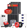 Off Grid Solar Storage Home Kit: 600W Panels, 12KW Inverter, 15KWH Lithium Battery & Full Mounting System